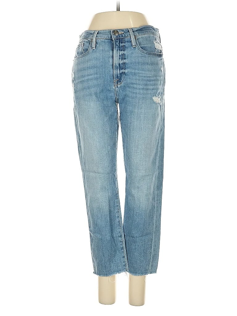 Pre-owned Frame Jeans In Blue