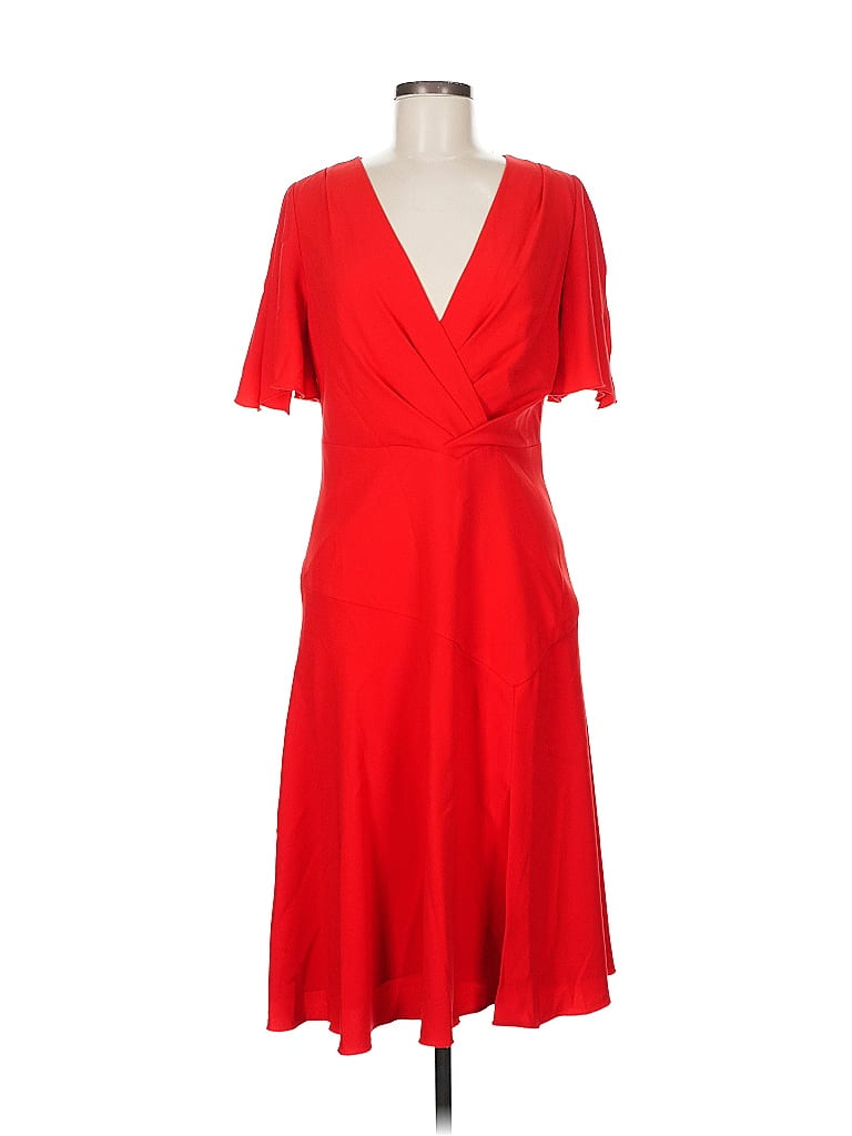 Click to view more detailed imagery on our partner's website Pre-owned Elie Tahari Cocktail Dress In Red