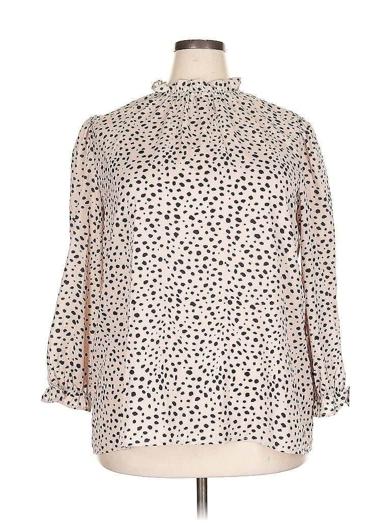 Click to view more detailed imagery on our partner's website Pre-owned Unbranded 3/4 Sleeve Blouse In White