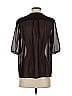 Maison Scotch 100% Polyester Black Short Sleeve Blouse Size Sm (1) - photo 2