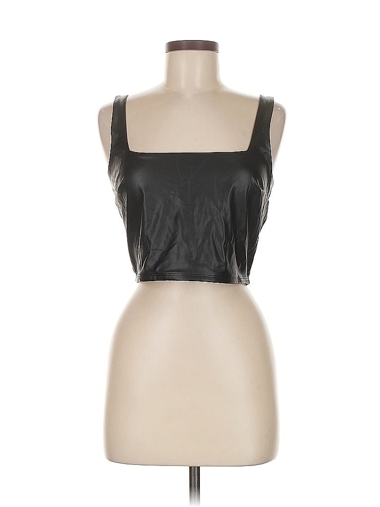 EXPRESS Pre-owned Sleeveless Top Black Sweetheart Neckline Tops