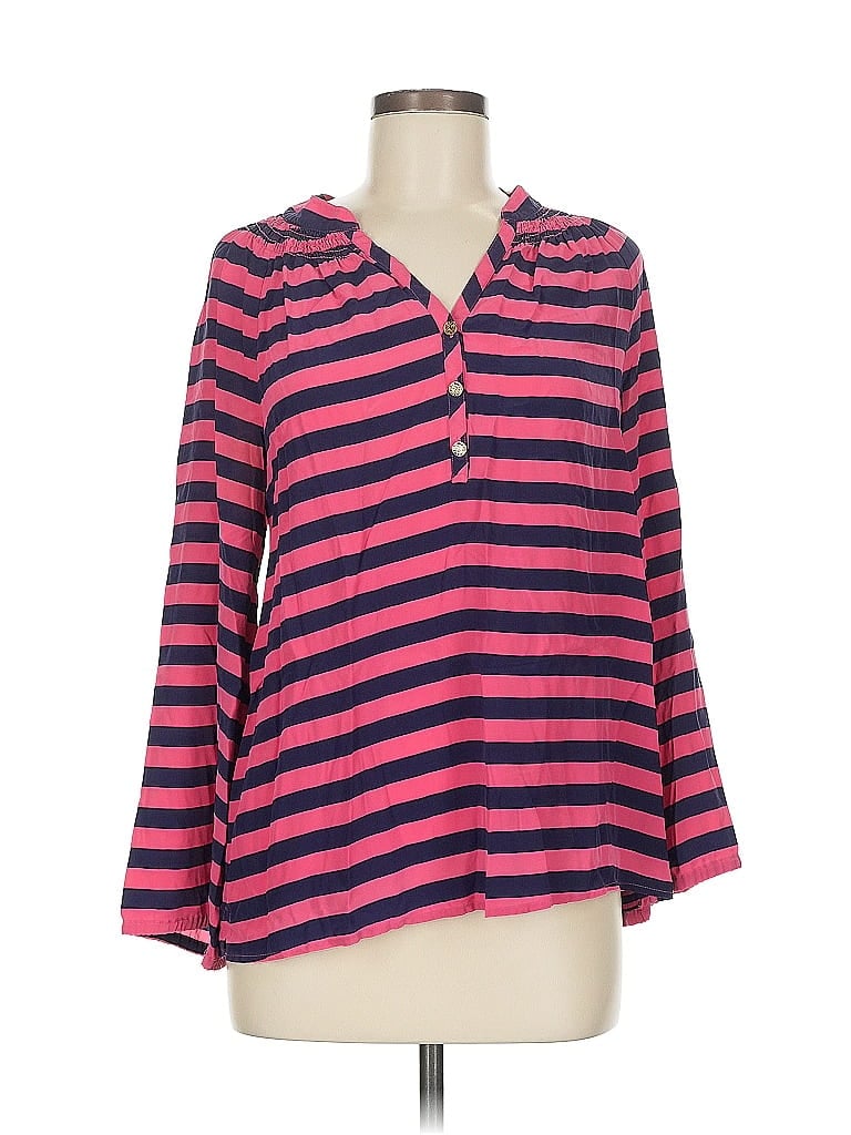 LILLY PULITZER Pre-owned 3/4 Sleeve Blouse In Pink