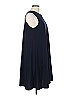 Uniqlo Solid Blue Casual Dress Size L - photo 4