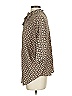 Unbranded 100% Polyester Print Brown Tan 3/4 Sleeve Blouse Size S - photo 5