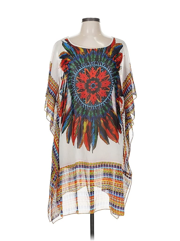 Pre-owned Neiman Marcus 3/4 Sleeve Blouse In White