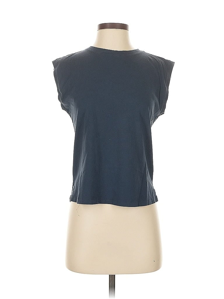 Pre-owned J By Joie Sleeveless T-shirt In Gray