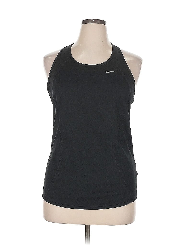 Pre-owned Nike Active Tank Top In Black