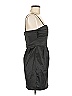 H&M Solid Black Cocktail Dress Size 6 - photo 4