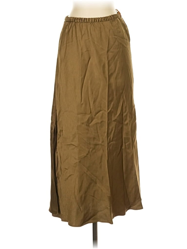 Pre-owned J.crew Collection Casual Skirt In Brown