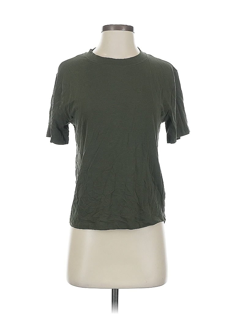 Pre-owned Calia Short Sleeve T-shirt In Green