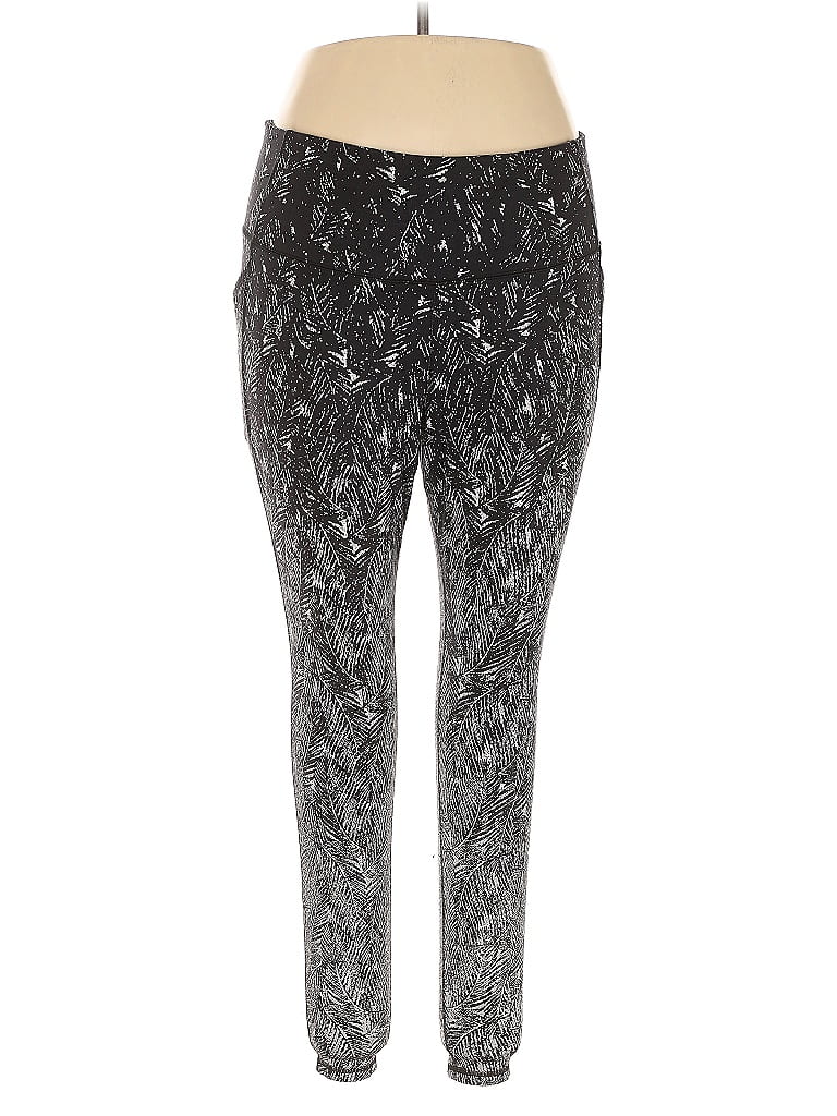 Pre-owned All In Motion Active Pants In Silver