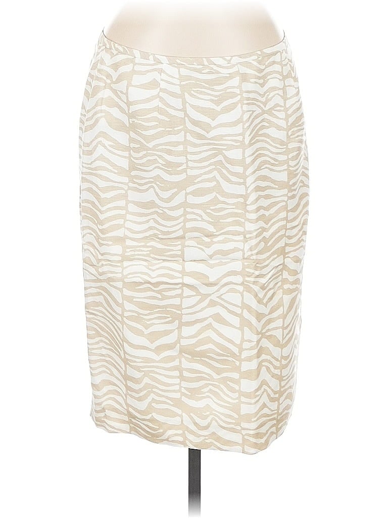 Pre-owned Calvin Klein Casual Skirt In White