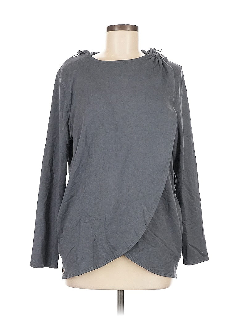 Pre-owned Assorted Brands Sweatshirt In Gray