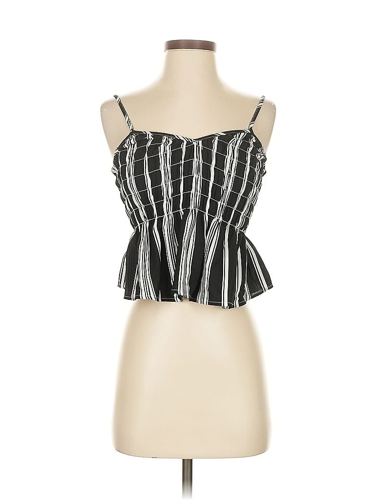 Pre-owned Paradise Tube Top Black Strapless Neckline Tops