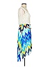 Lily Rose 100% Polyester Graphic Blue Cocktail Dress Size XS - photo 4