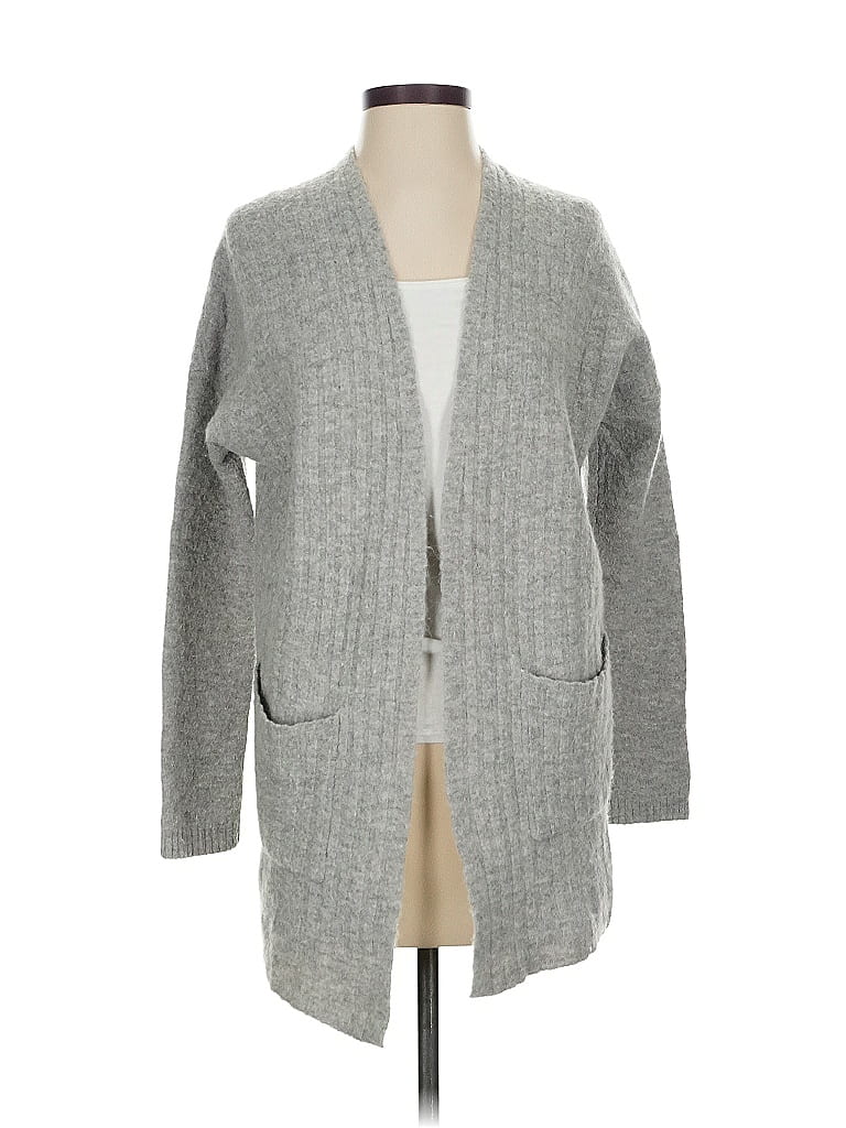 Pre-owned Tahari Cardigan Sweater In Gray