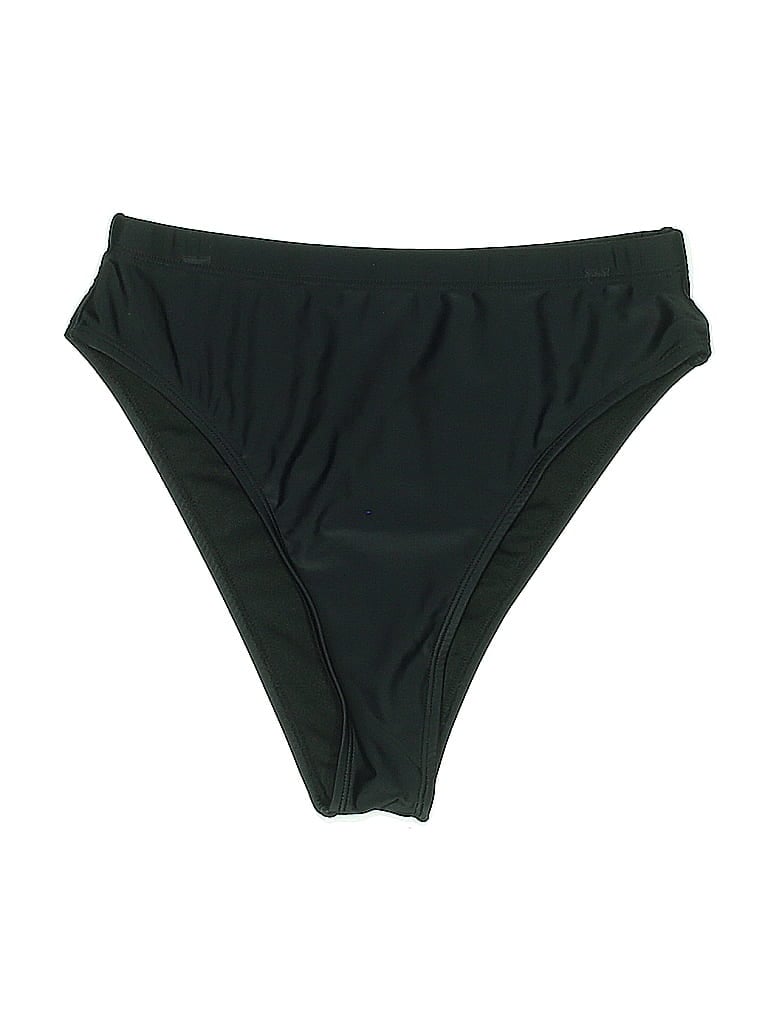 Pre-owned Unbranded Swimsuit Bottoms In Black