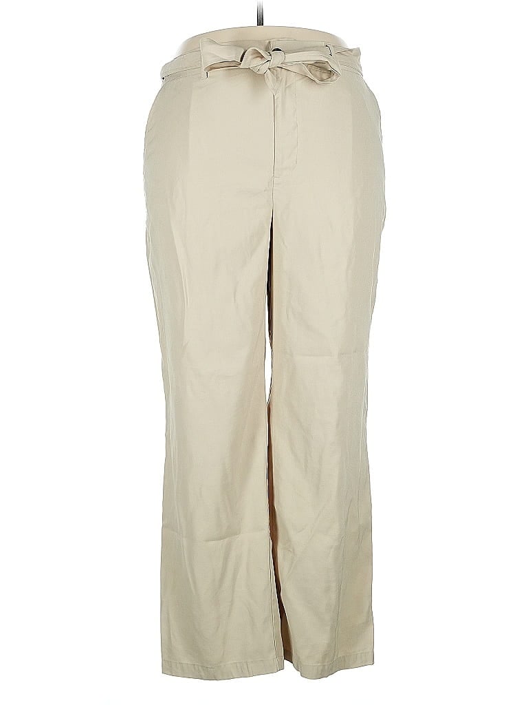 Pre-owned Wonderly Khaki Pant In Brown