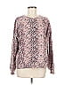 Ragdoll LA Paisley Pink Pullover Sweater Size M - photo 1