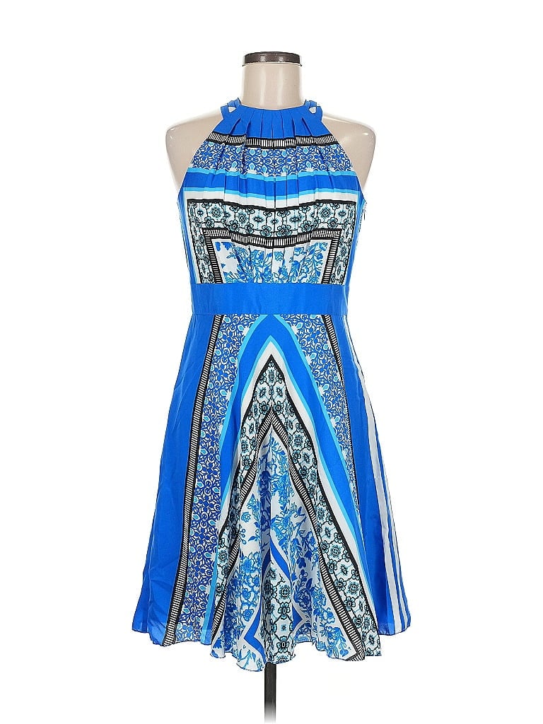 Click to view more detailed imagery on our partner's website Pre-owned Eliza J Cocktail Dress In Blue