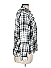Gap Plaid Silver Long Sleeve Button-Down Shirt Size XL - photo 4