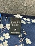 Emery Rose 100% Polyester Blue 3/4 Sleeve Blouse Size M - photo 7