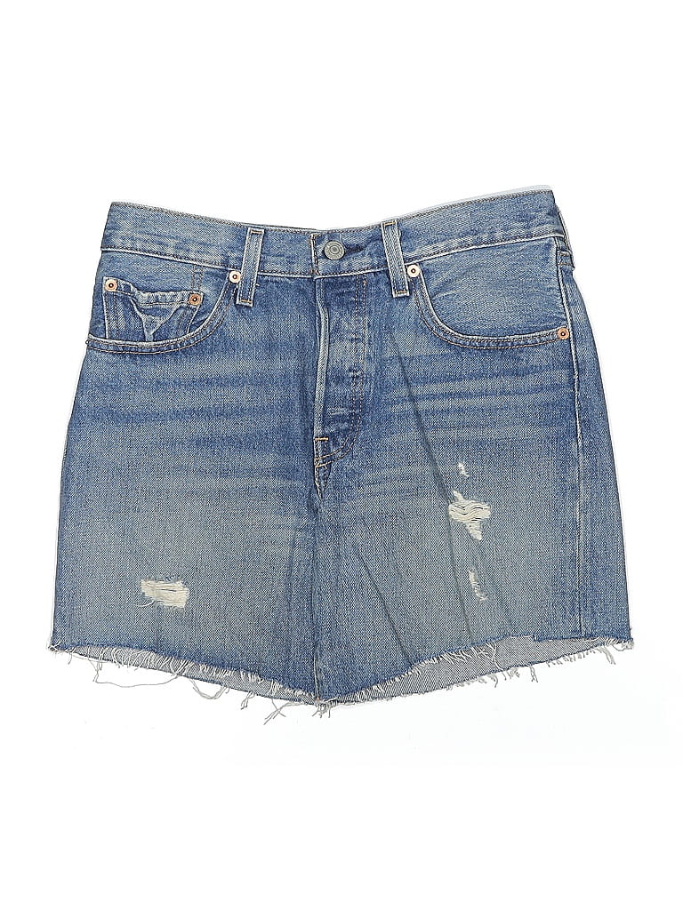 Pre-owned Levi's Denim Shorts In Blue
