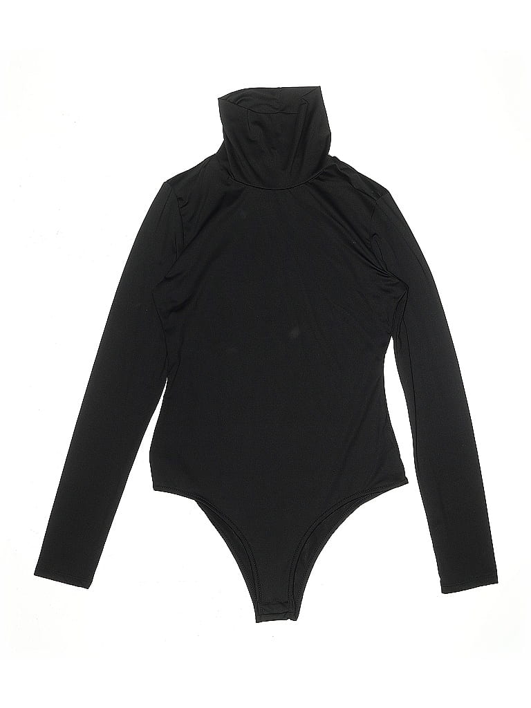 Pre-owned Shein Bodysuit In Black