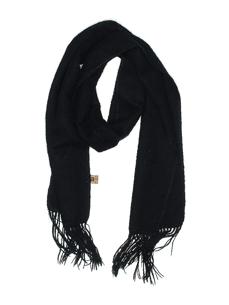 Pre-owned Unbranded Scarf In Black