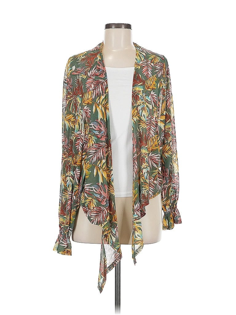 Pre-owned Ember Kimono In Green