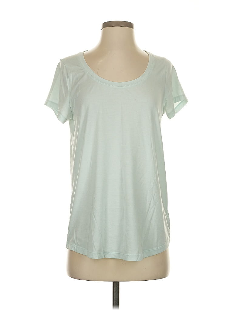 Pre-owned Athleta Active T-shirt In Green