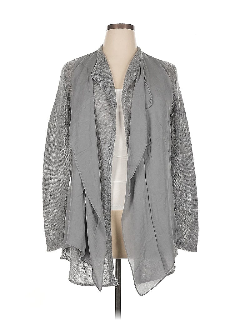Pre-owned Isda & Co Cardigan Sweater In Gray