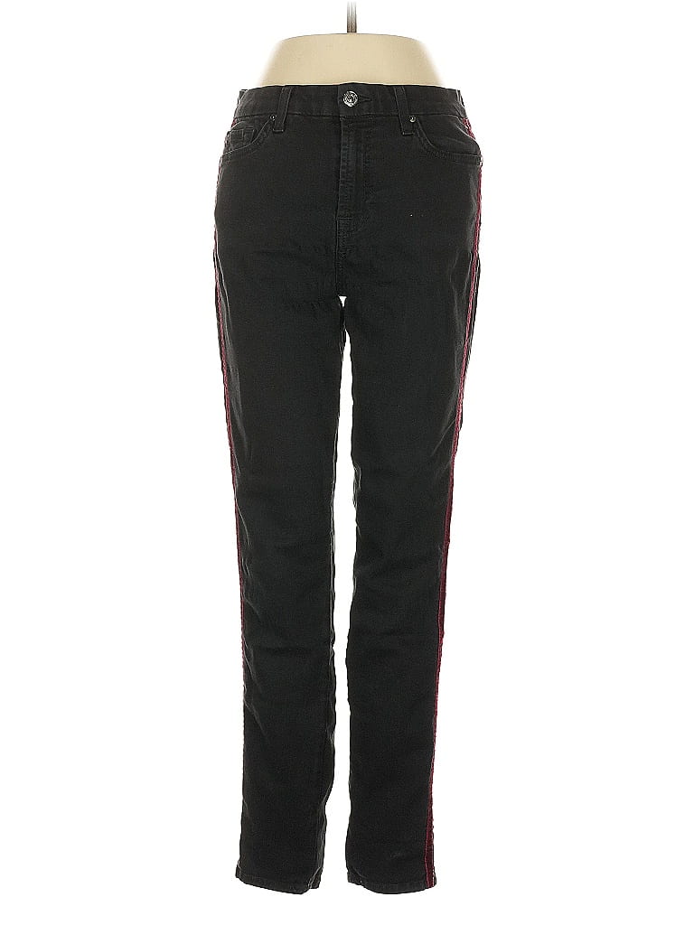 Pre-owned 7 For All Mankind Jeans In Black