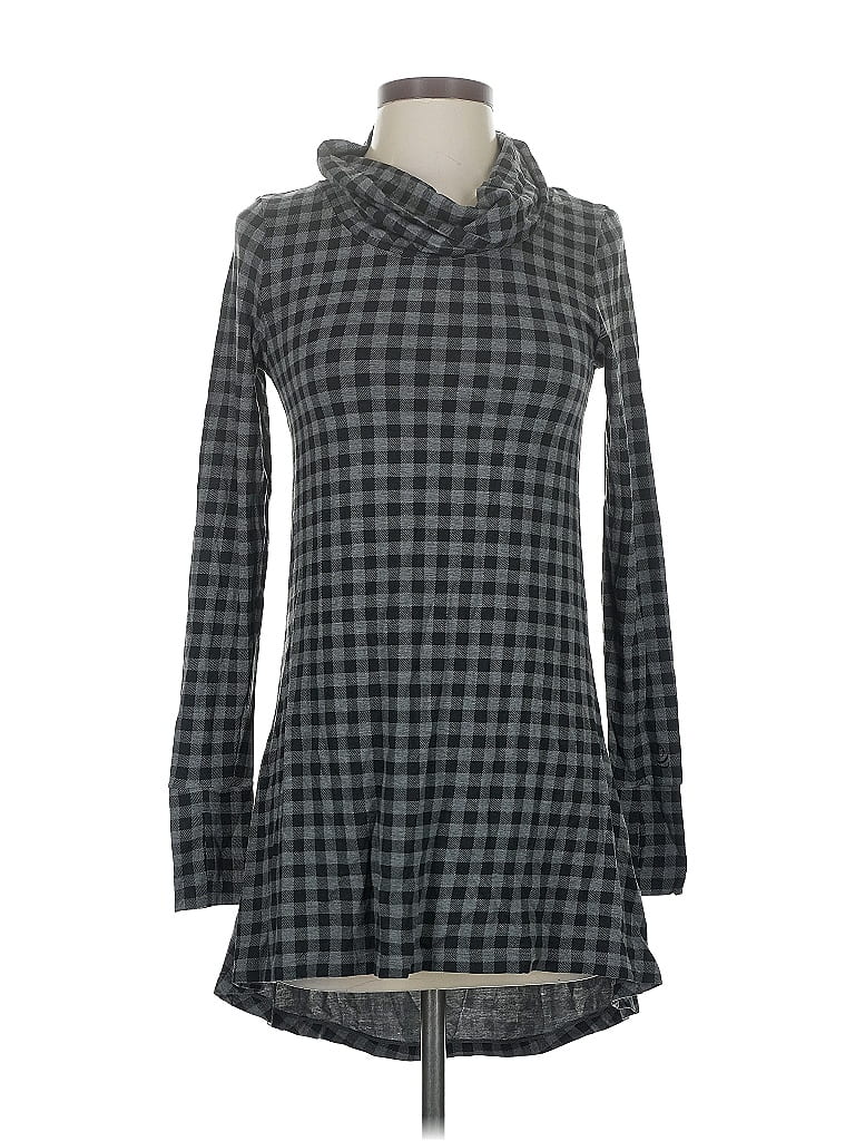 Pre-owned Cuddl Duds Casual Dress In Gray