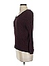American Eagle Outfitters Chevron-herringbone Burgundy Pullover Sweater Size XS - photo 5