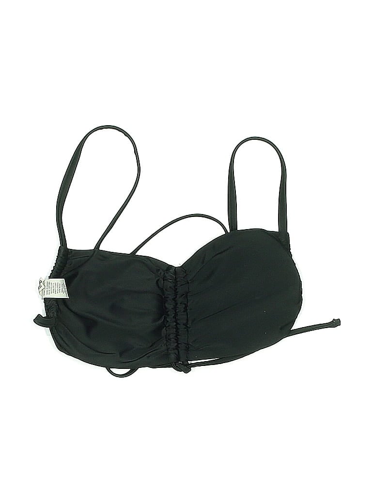 Pre-owned Aerie Swimsuit Top Black Swimwear