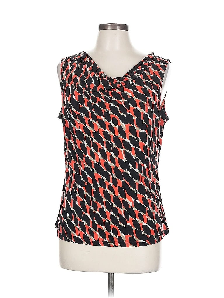 PASSPORT Pre-owned Sleeveless Blouse In Orange