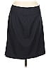 The Limited Solid Black Casual Skirt Size 12 - photo 1