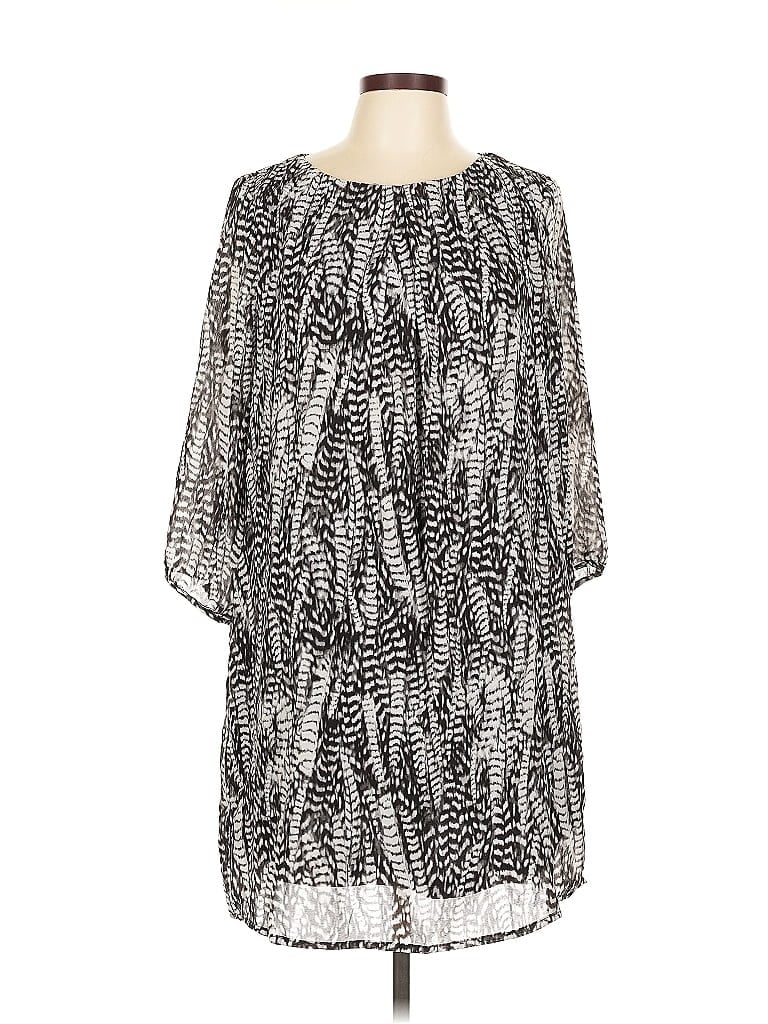 H&M Pre-owned Casual Dress In Silver