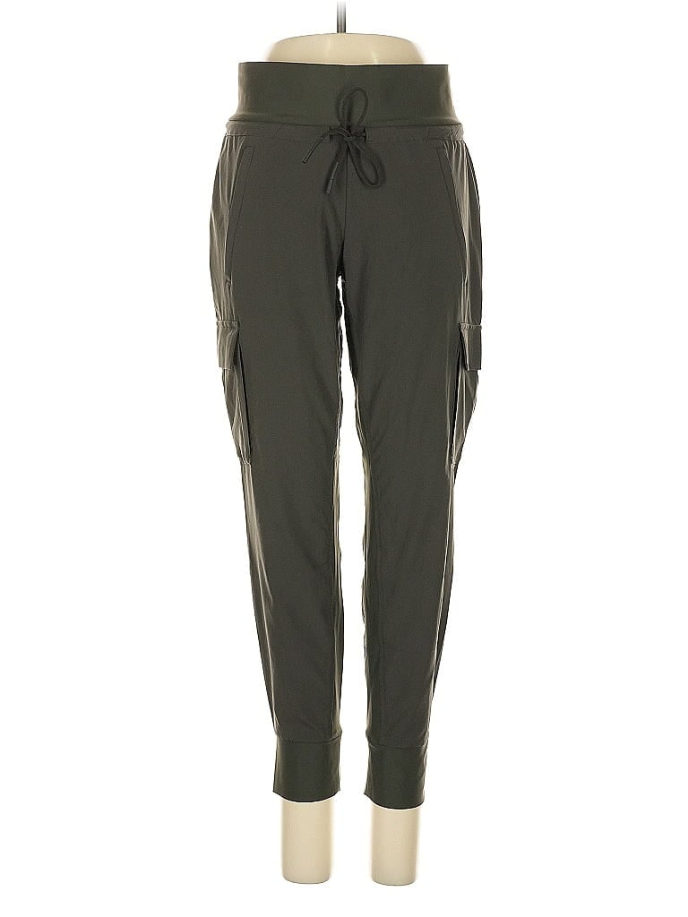 Pre-owned Athleta Cargo Pants In Green