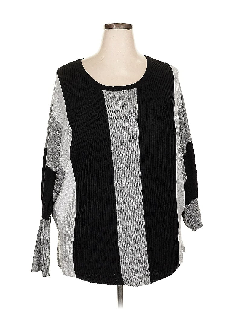 Pre-owned Assorted Brands Pullover Sweater In Black