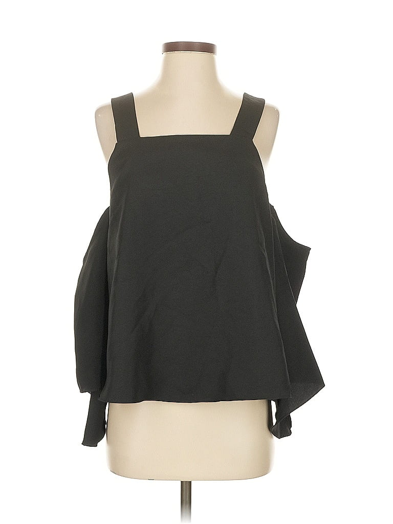 ESSUE Pre-owned Sleeveless Blouse In Black