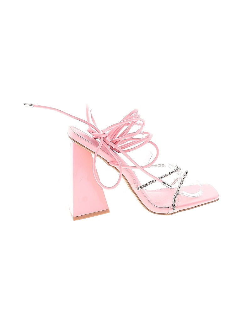 Pre-owned Cape Robbin Heels In Pink