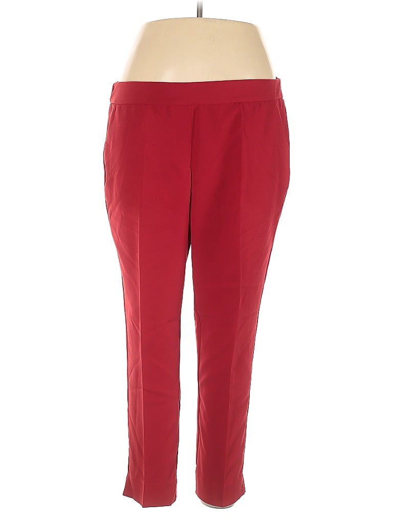 Pre-owned Dressbarn Dress Pants In Red