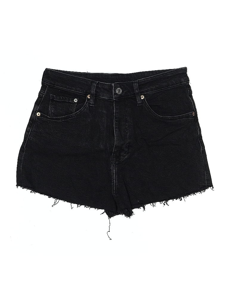 Pre-owned &denim By H&m Denim Shorts In Black