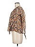 Piper 100% Silk Brown Sleeveless Silk Top Size 8 - photo 5