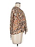 Piper 100% Silk Brown Sleeveless Silk Top Size 8 - photo 4