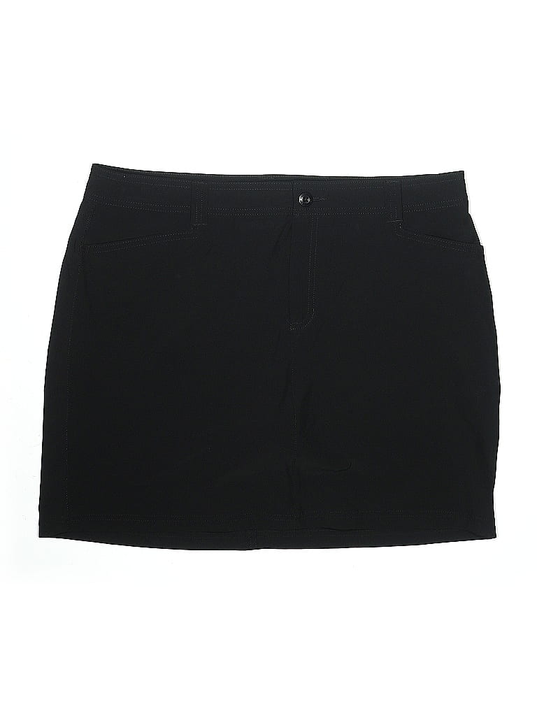 Pre-owned Eddie Bauer Casual Skirt In Black