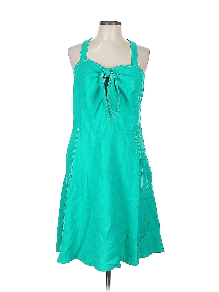 Pre-owned A New Day Casual Dress In Green