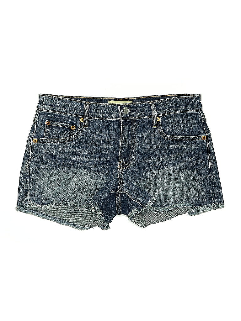 Click to view more detailed imagery on our partner's website Pre-owned Gap Denim Shorts In Blue